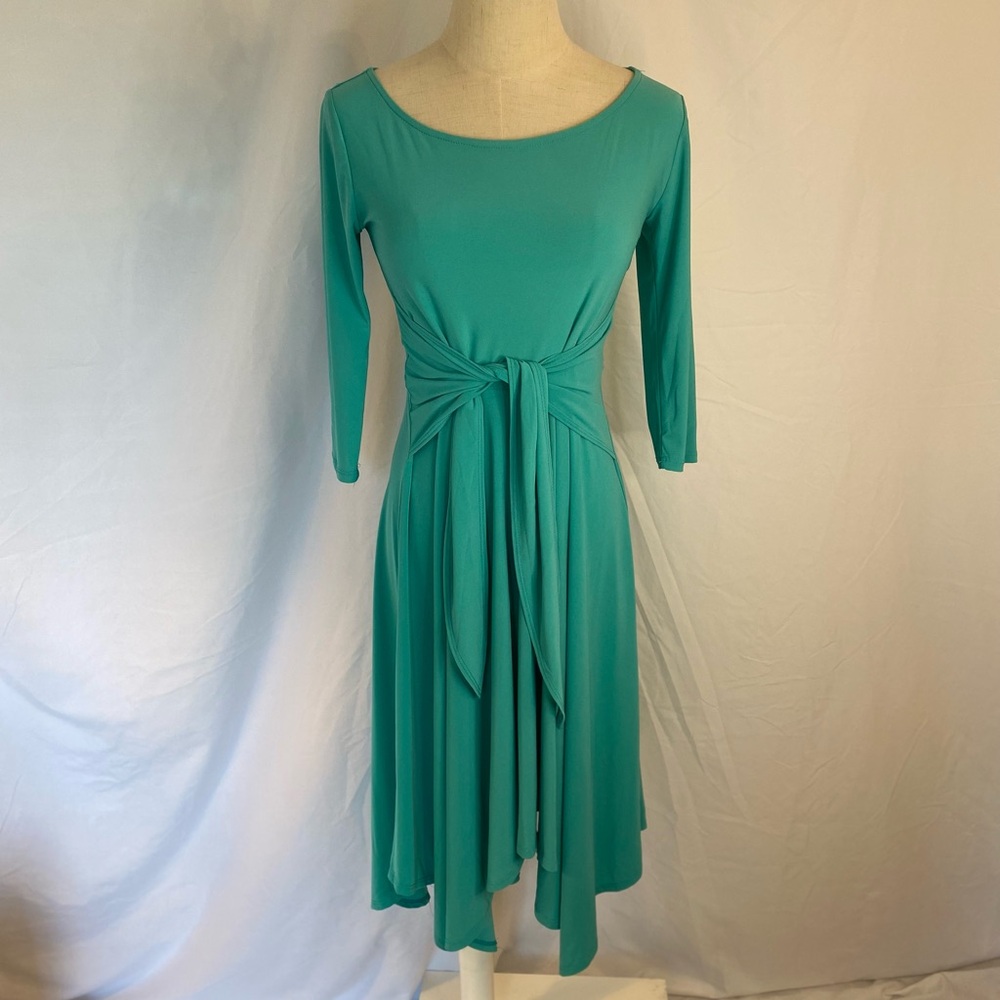Boston Proper Front Tie Dress